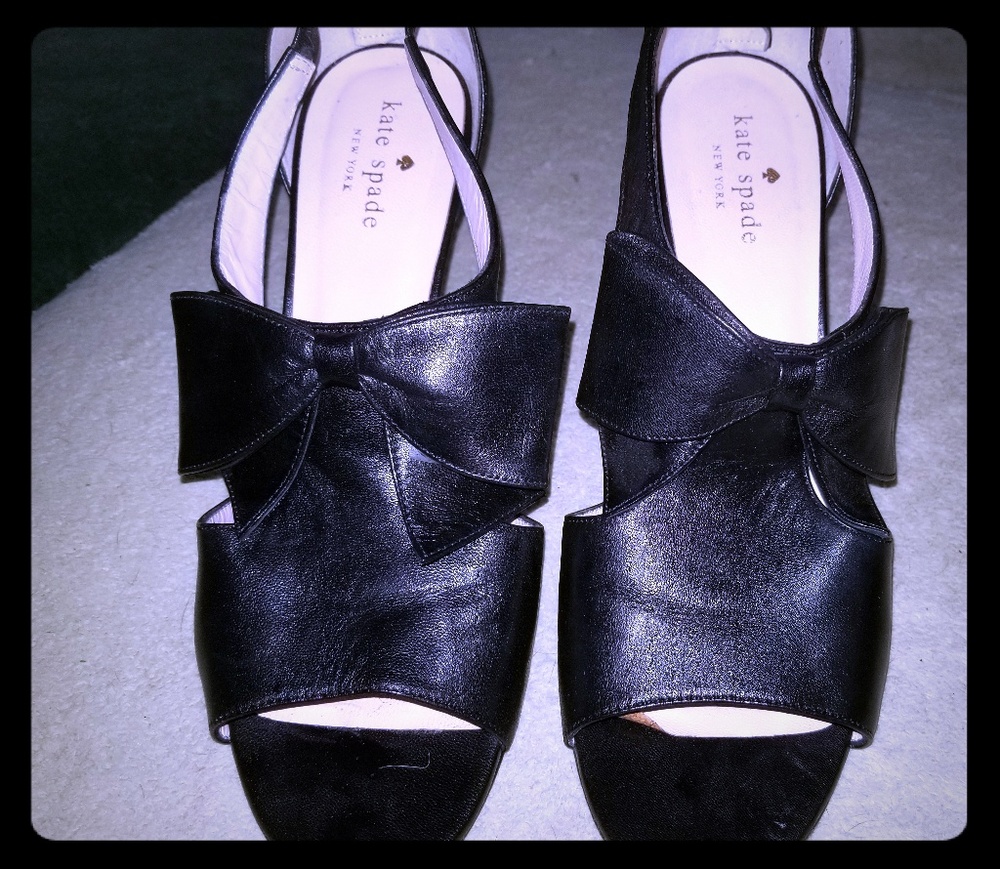 Kate Spade Bow heels